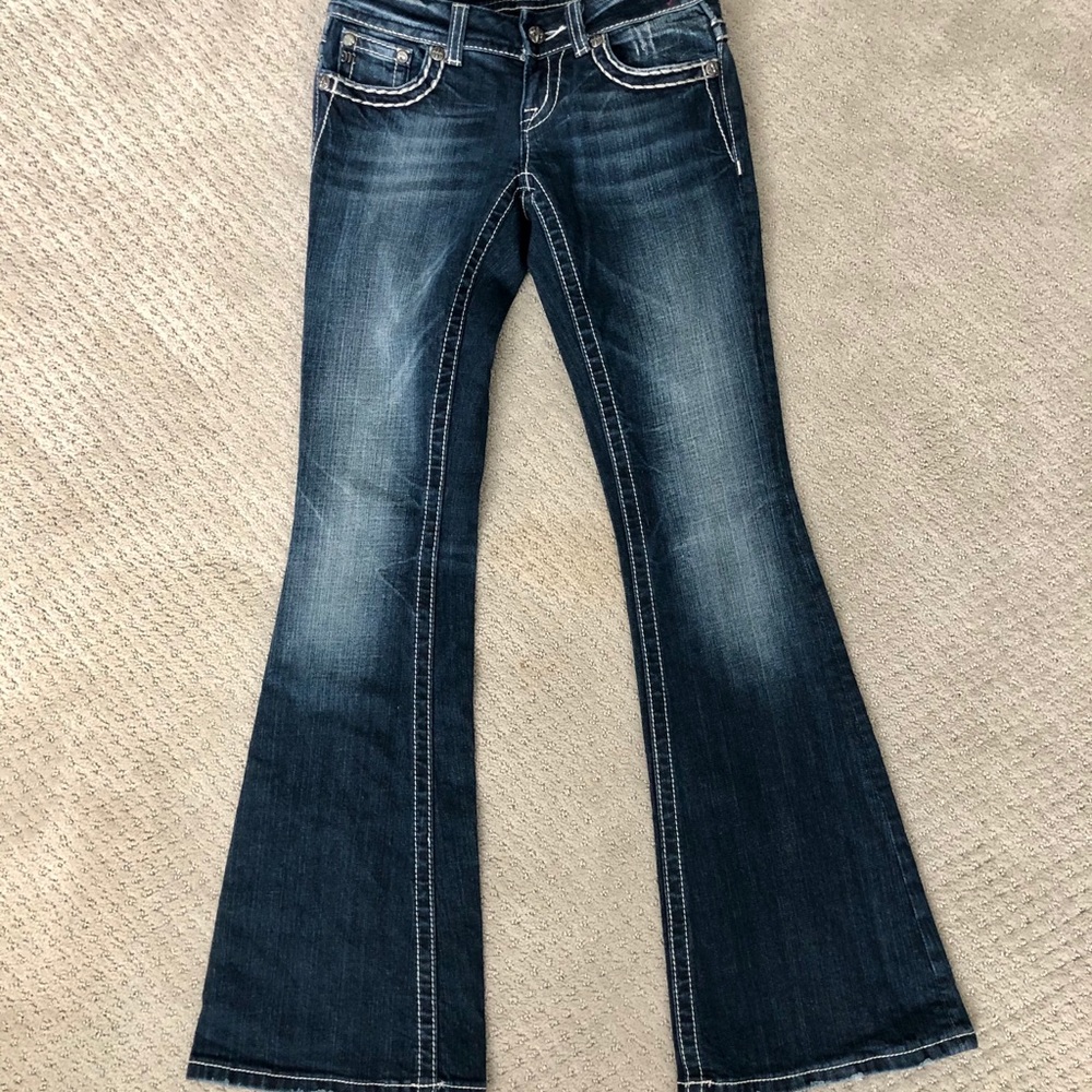 Miss Me dark bootcut jeans